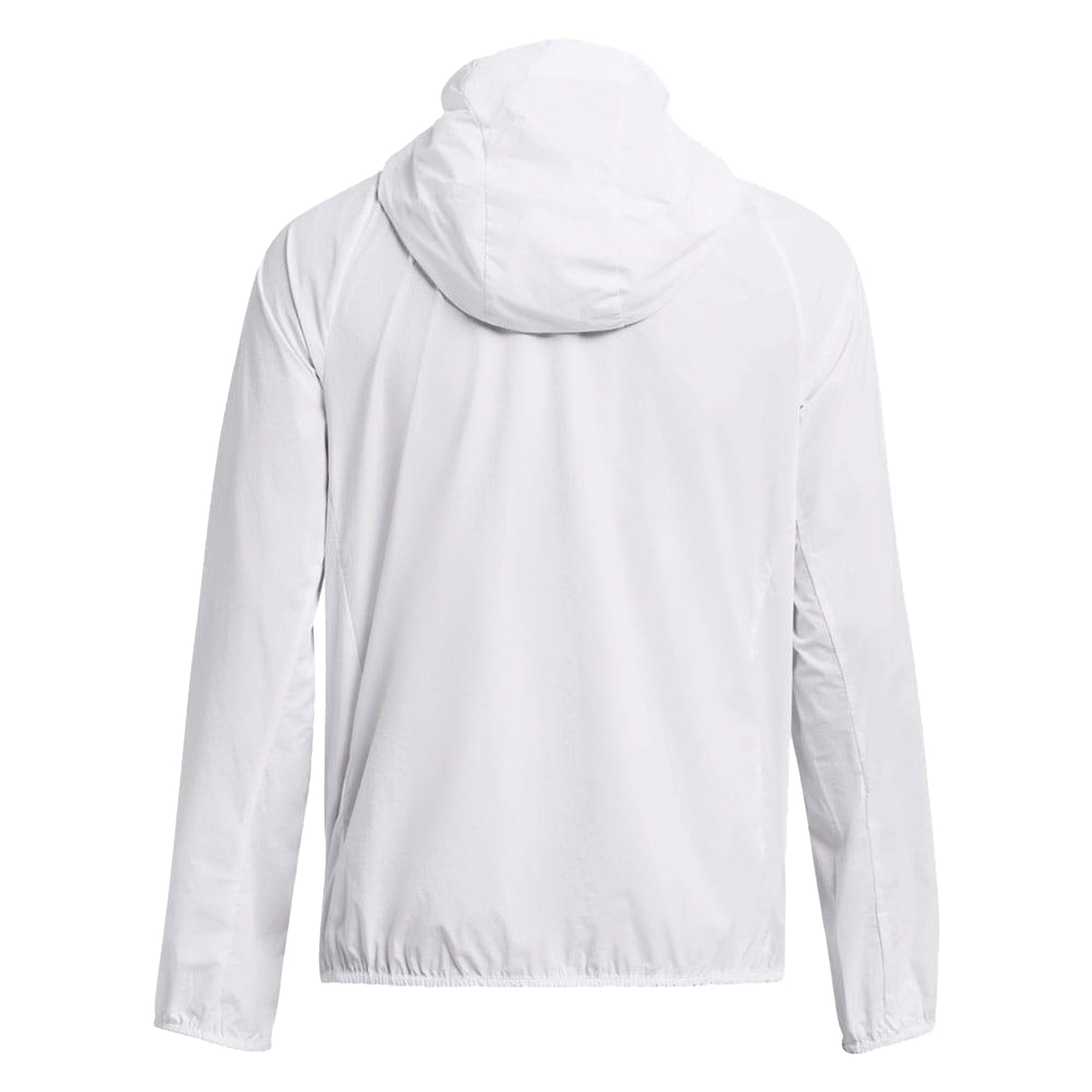 White - Back - Under Armour Womens-Ladies Launch Lightweight Jacket