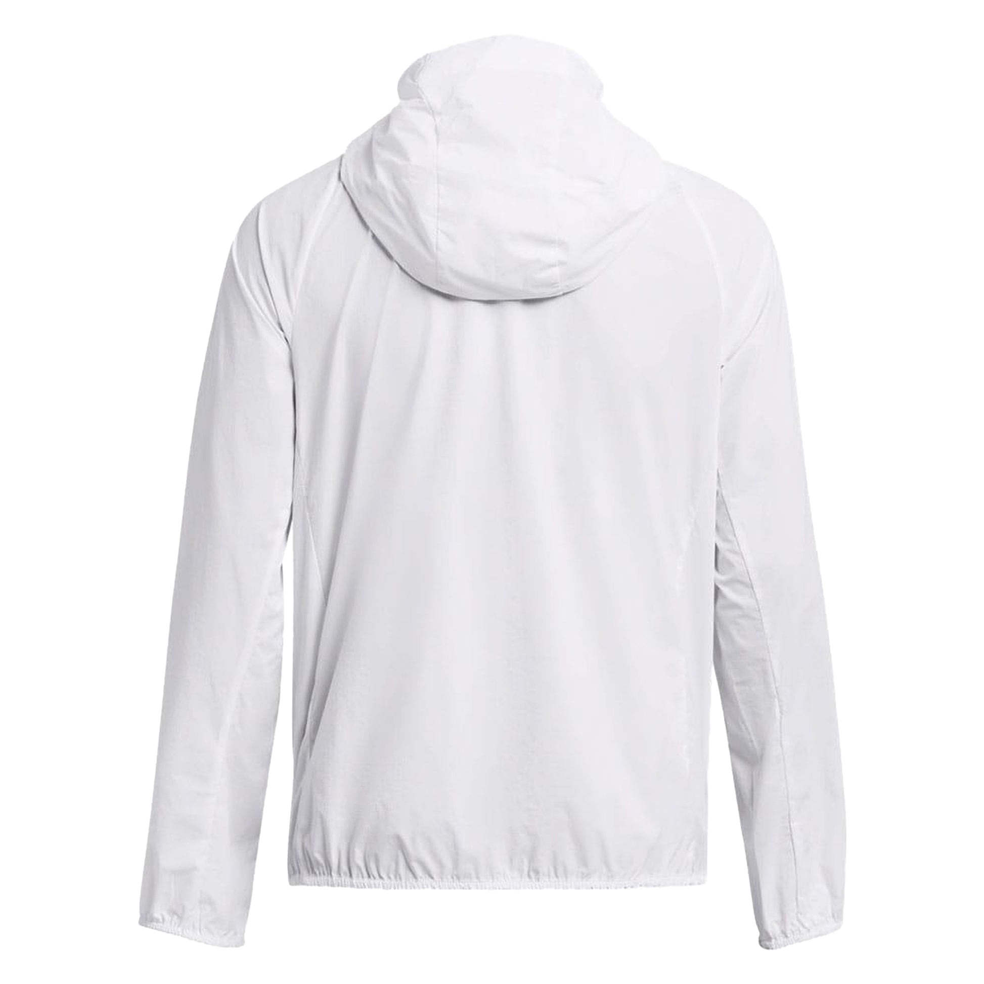 White - Back - Under Armour Womens-Ladies Launch Lightweight Jacket