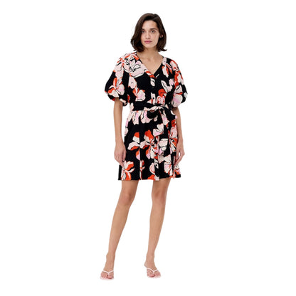 Black - Side - French Connection Womens-Ladies Milani Mini Dress
