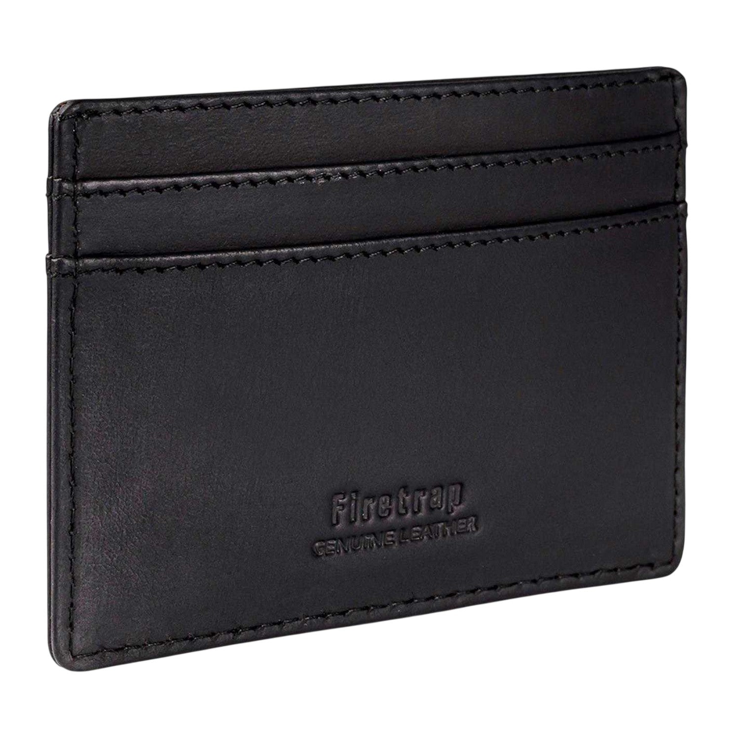 Black - Lifestyle - Firetrap Leather Card Holder