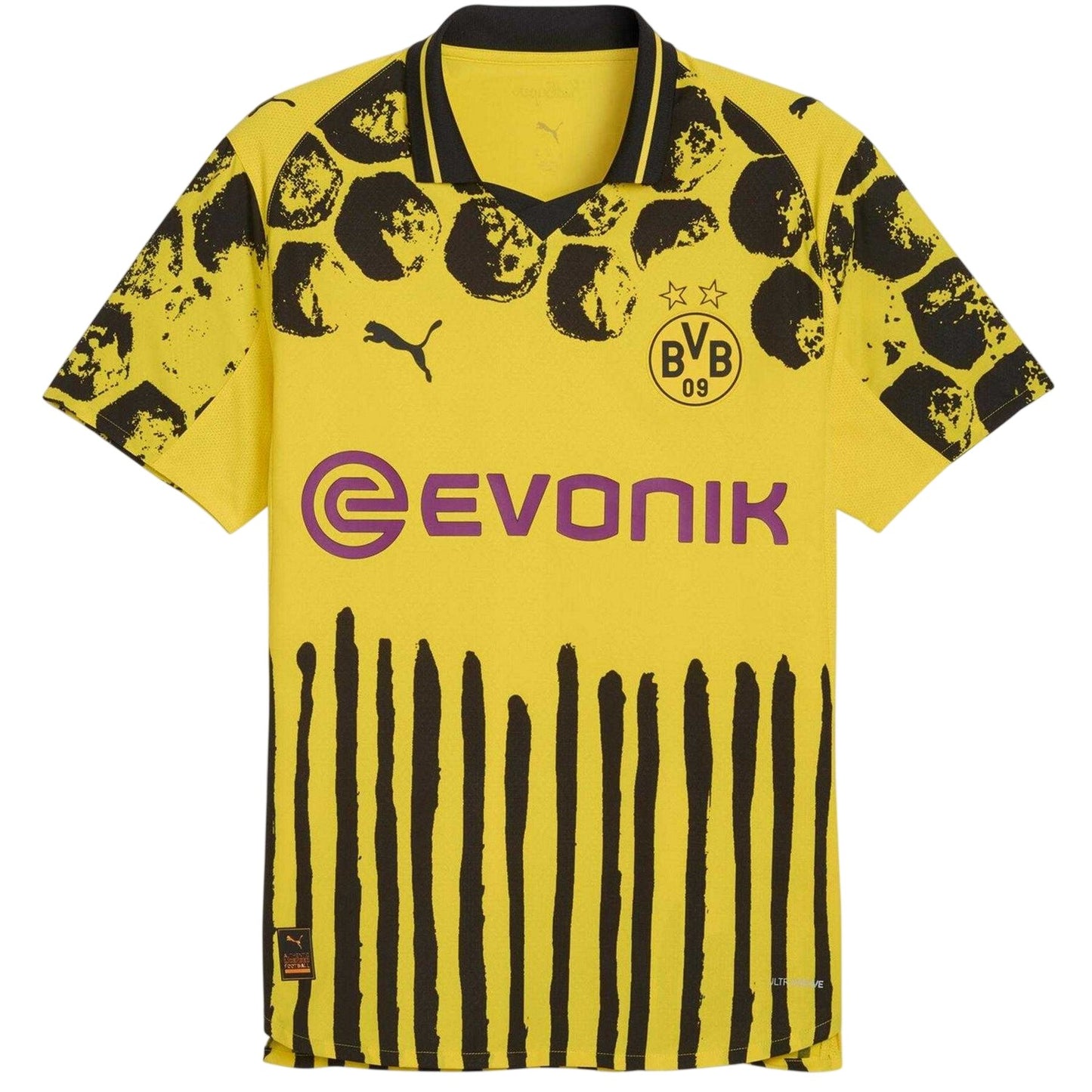 Yellow-Black - Front - Borussia Dortmund Mens Kidsuper 25-26 Puma Home Jersey