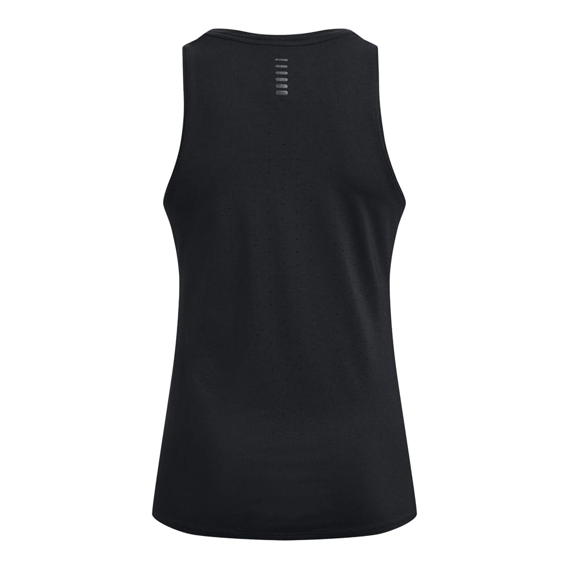 Black - Back - Under Armour Womens-Ladies Iso-Chill Vest Top