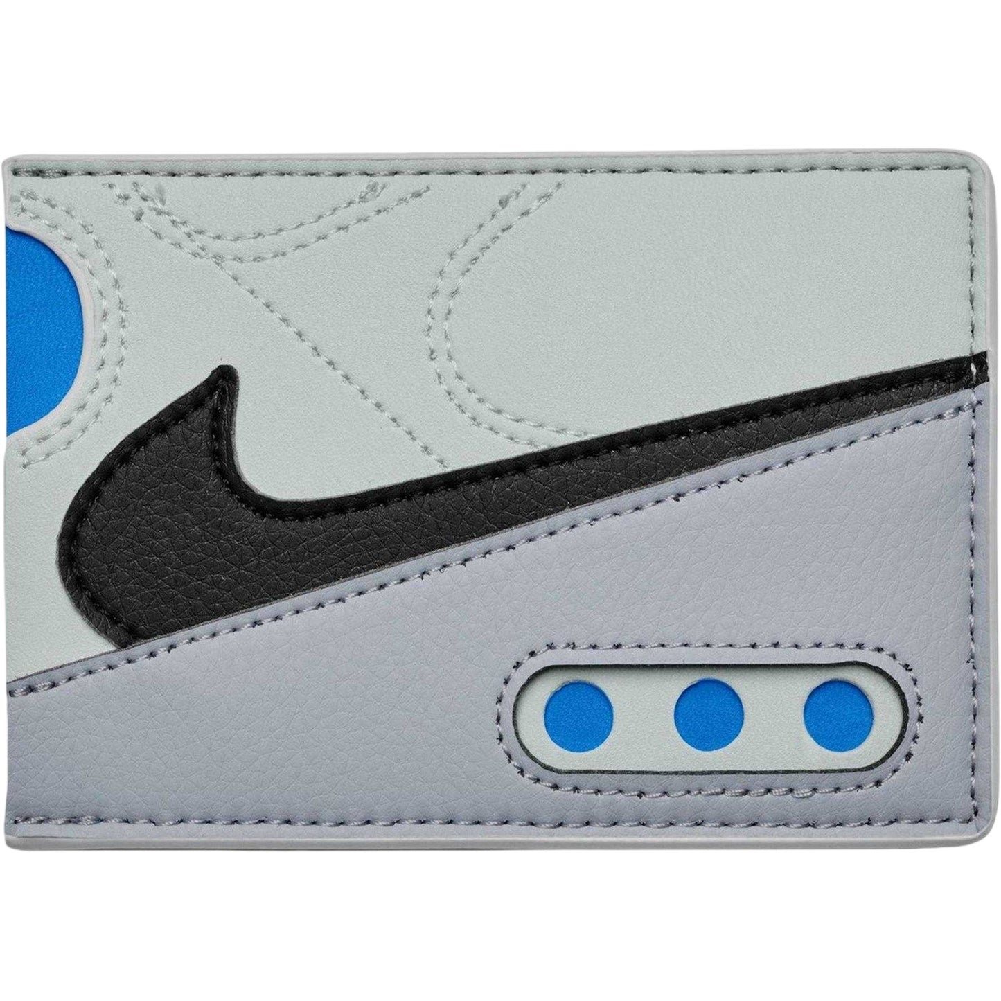Platinum-Blue - Front - Nike Icon Air Max 90 Card Holder