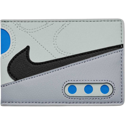 Platinum-Blue - Front - Nike Icon Air Max 90 Card Holder