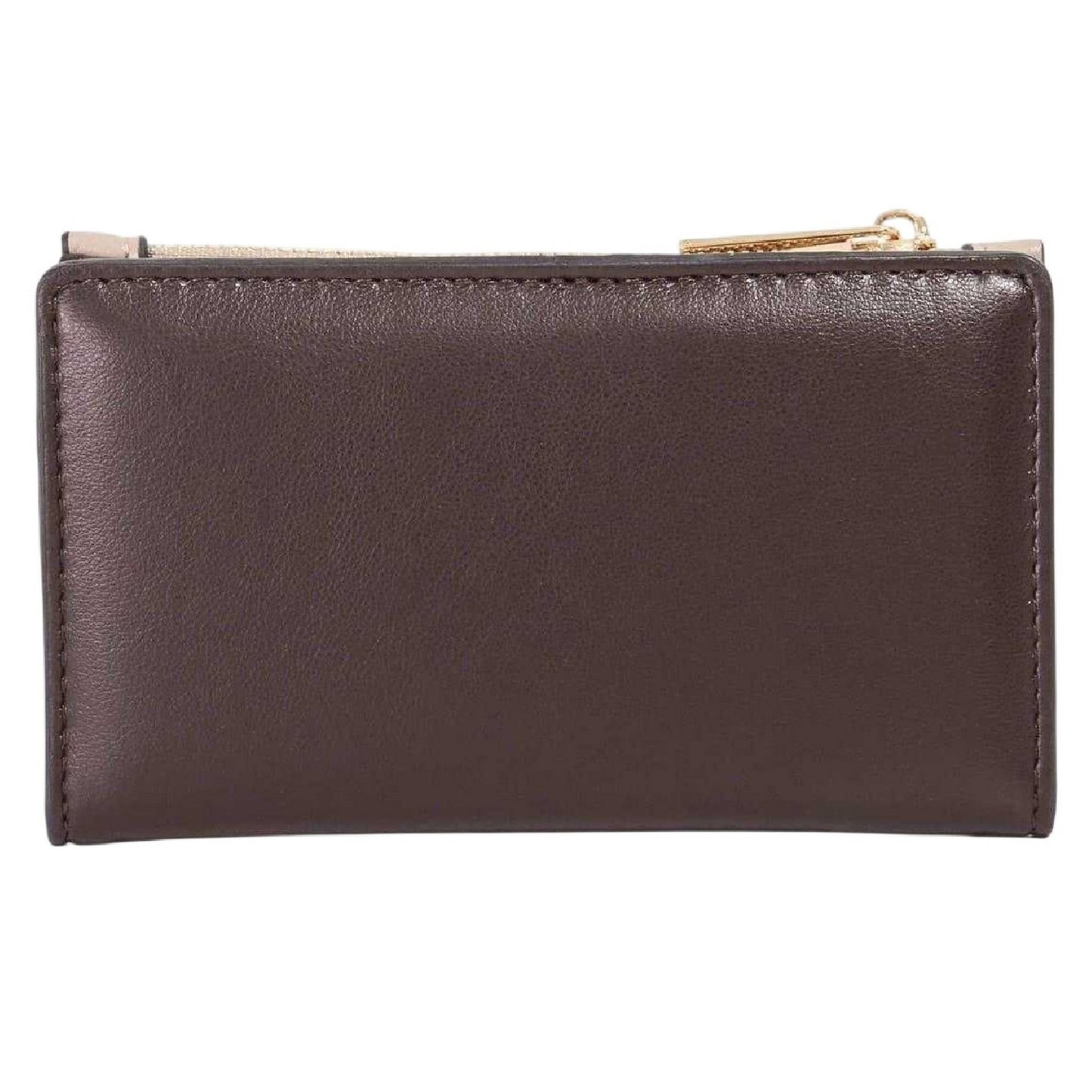 Dark Brown Print - Back - Dune London Womens-Ladies Kennero Colour Block Wallet