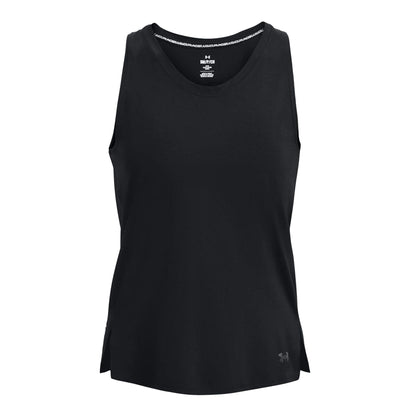 Black - Front - Under Armour Womens-Ladies Iso-Chill Vest Top