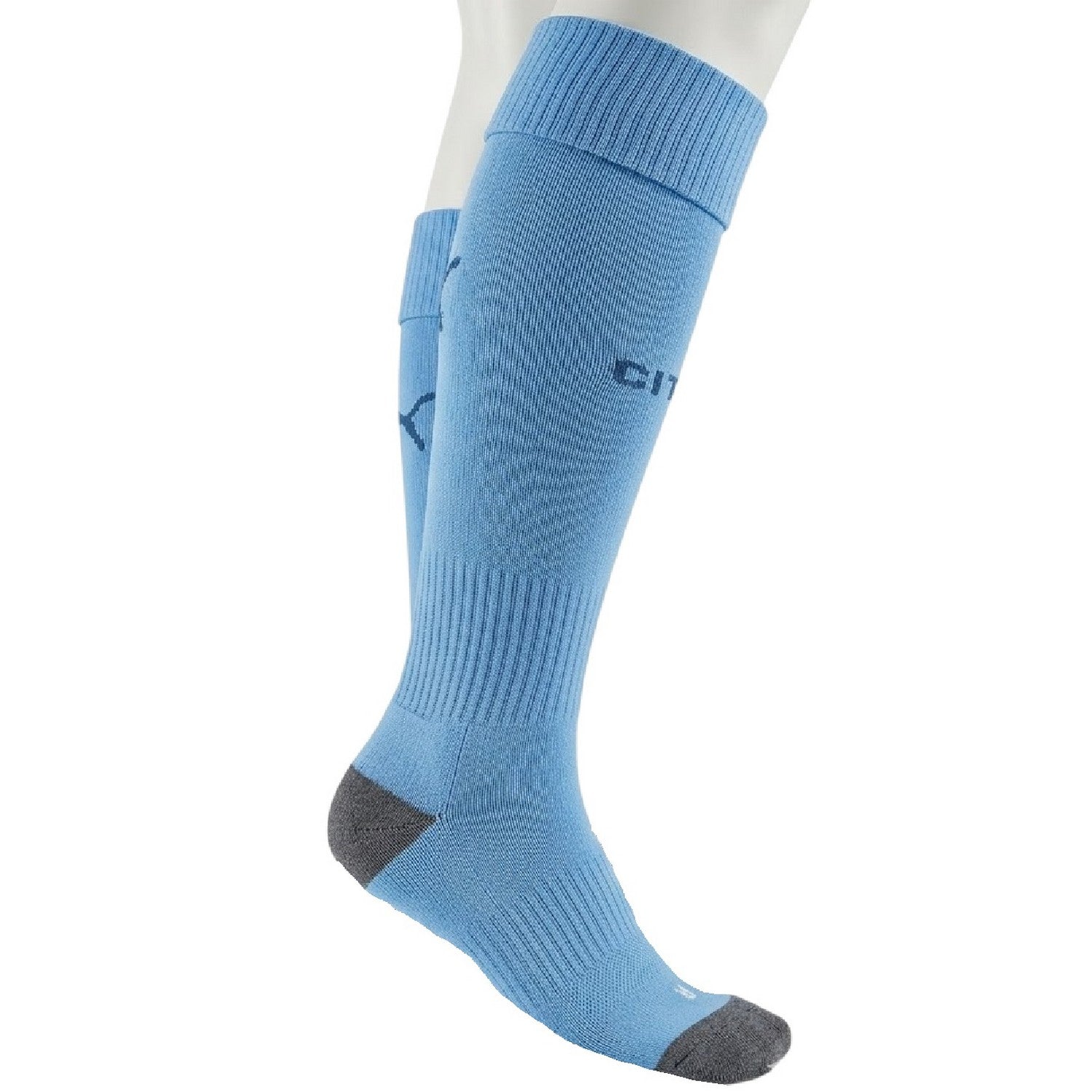 Aubergine - Lifestyle - Puma Mens Manchester City FC Stripes Football Socks