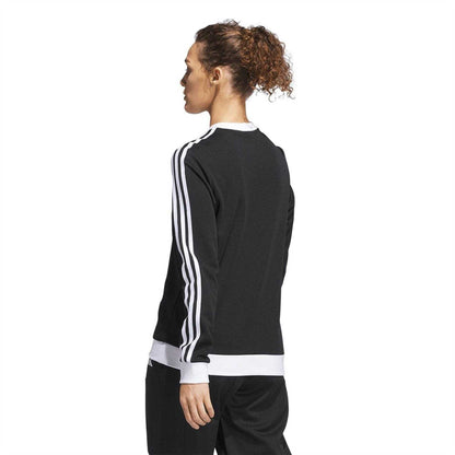 Black - Back - Adidas Womens-Ladies Jay3lle Crew Neck Sweatshirt