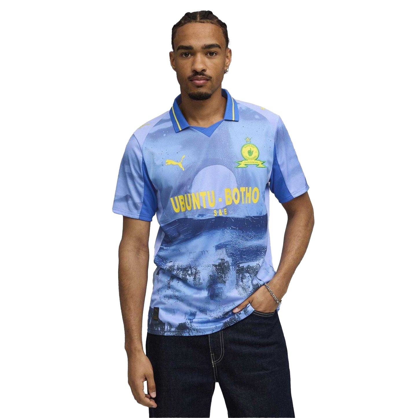 Lavender - Side - Mamelodi Sundowns FC Mens KidSuper 25-26 Puma Away Jersey