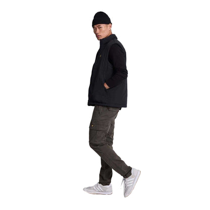 Green - Lifestyle - Lyle & Scott Mens Embroidered Logo Cargo Trousers