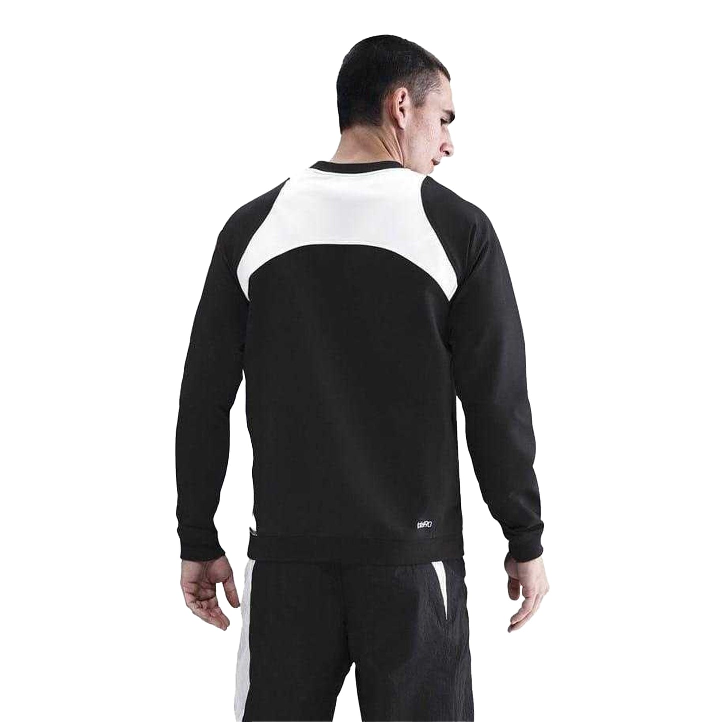Black-White - Back - Nike Mens T90 2025-2026 Paris Saint Germain FC Sweatshirt
