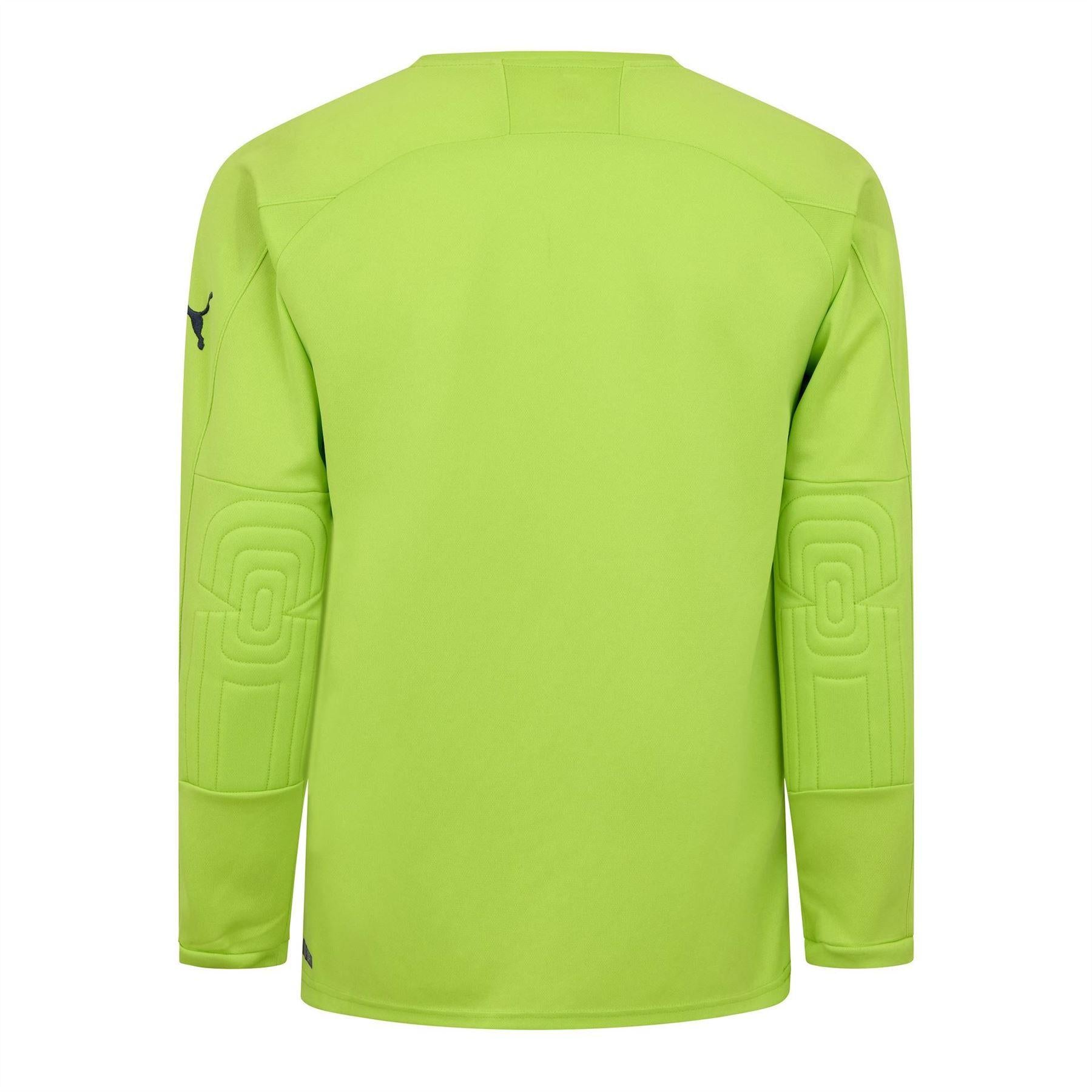 Yellow - Back - Puma Mens Performance Goalkeeper Jersey