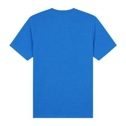 French Blue - Back - K-Swiss Mens Stripe Crew Neck Regular T-Shirt