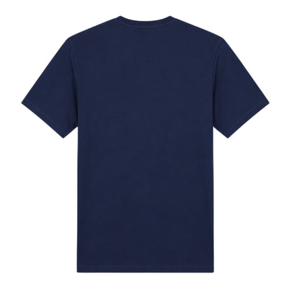 Navy - Back - K-Swiss Mens Stripe Crew Neck Regular T-Shirt