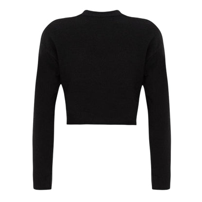 Black - Back - I Saw It First Womens-Ladies Cardigan