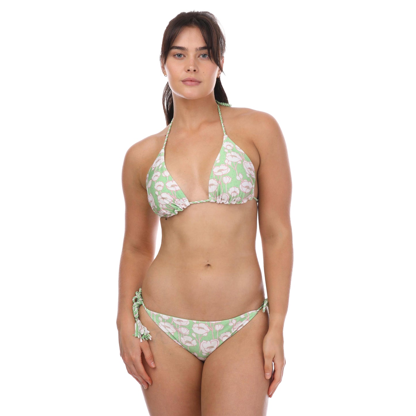 Green - Front - Ted Baker Womens-Ladies Raela Bikini Top