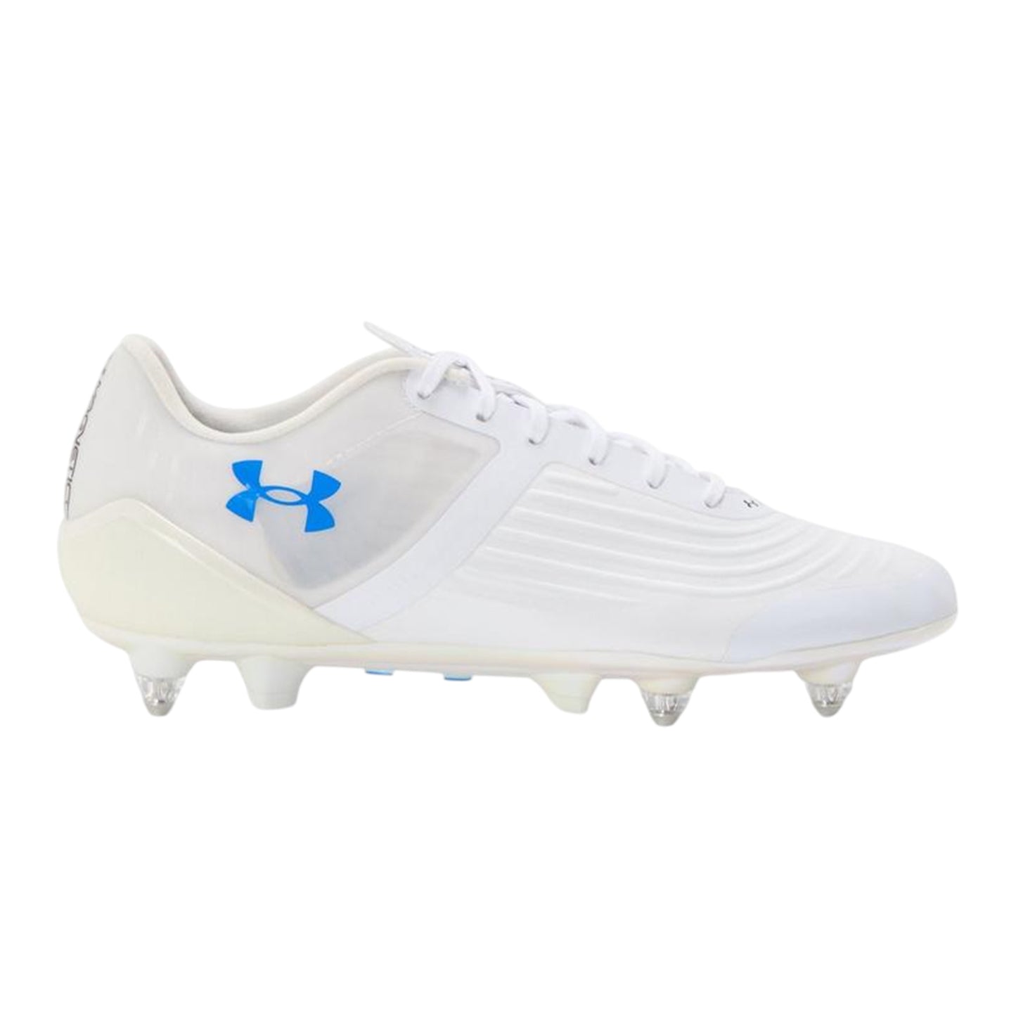 White - Front - Under Armour Mens Magnetico Sl Pro Firm Ground Football Boots