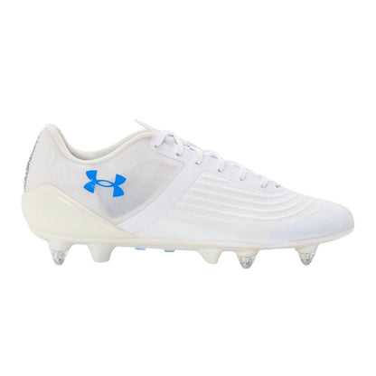 White - Front - Under Armour Mens Magnetico Sl Pro Firm Ground Football Boots