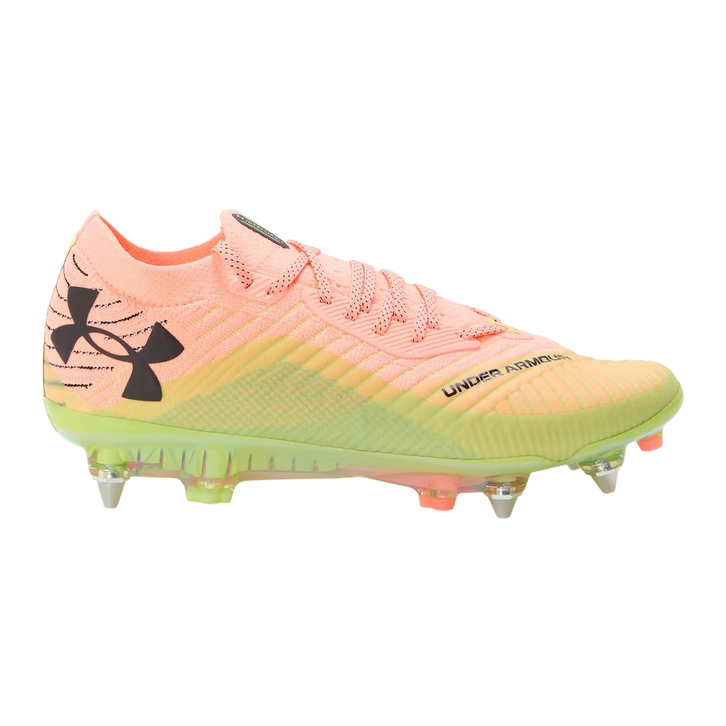 Orange - Front - Under Armour Mens Shadow Elite 2.0 Firm Ground Football Boots