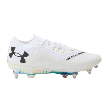 White - Front - Under Armour Mens Shadow Elite 2.0 Firm Ground Football Boots