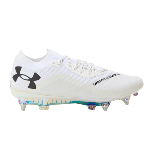White - Front - Under Armour Mens Shadow Elite 2.0 Firm Ground Football Boots