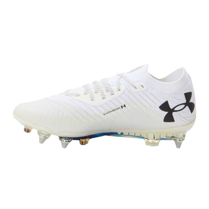 White - Back - Under Armour Mens Shadow Elite 2.0 Firm Ground Football Boots