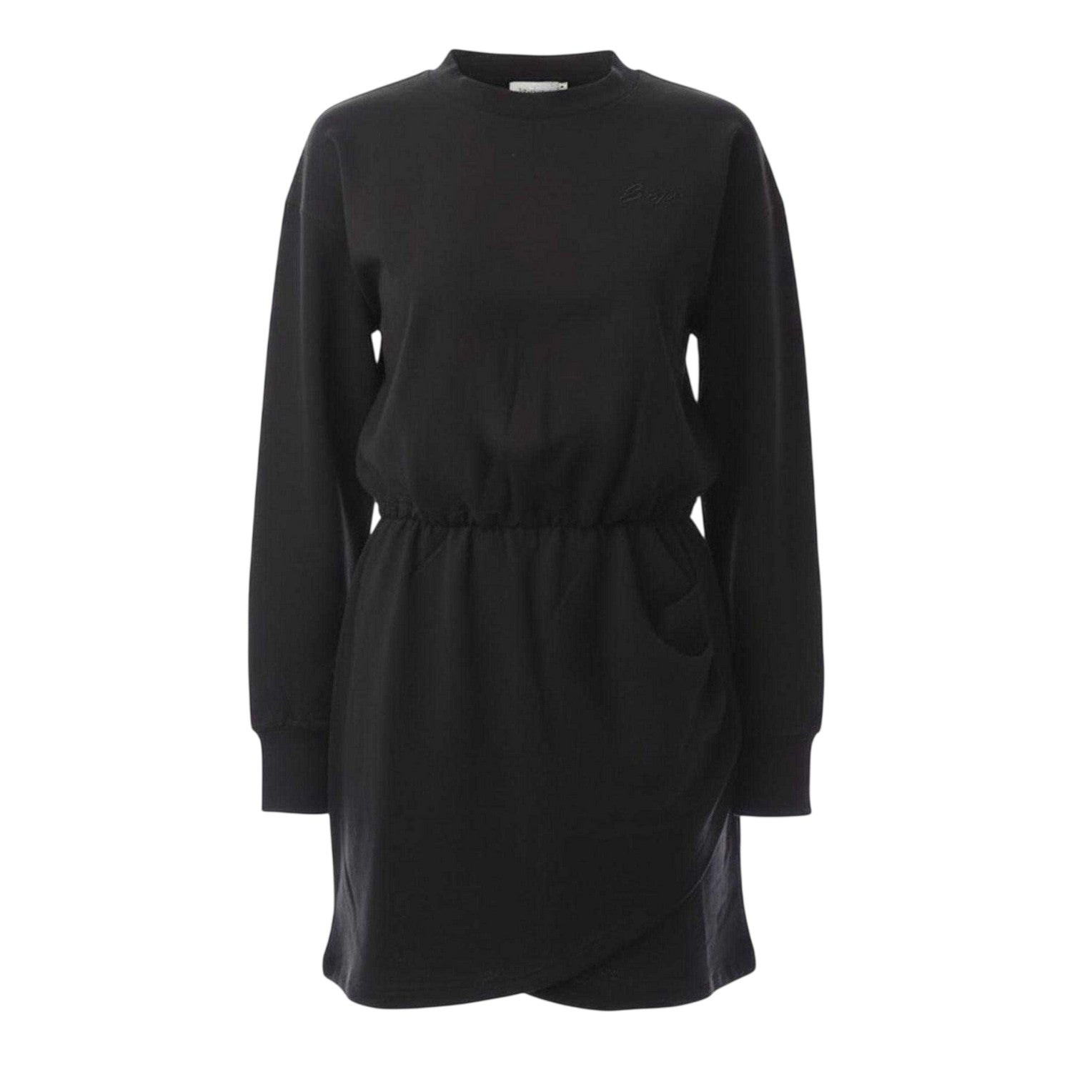 Black - Front - Boss Womens-Ladies Mini Dress