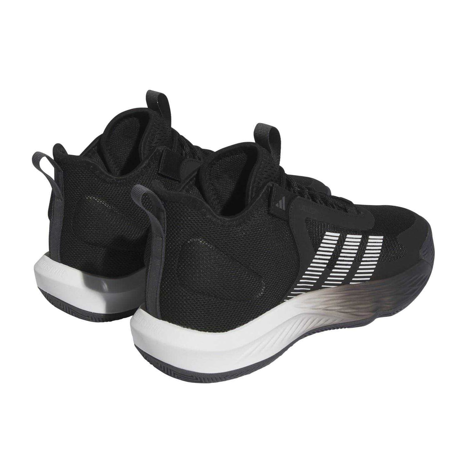 Black - Back - Adidas Mens Adizero Court Trainers
