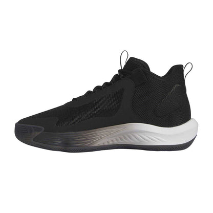 Black - Side - Adidas Mens Adizero Court Trainers