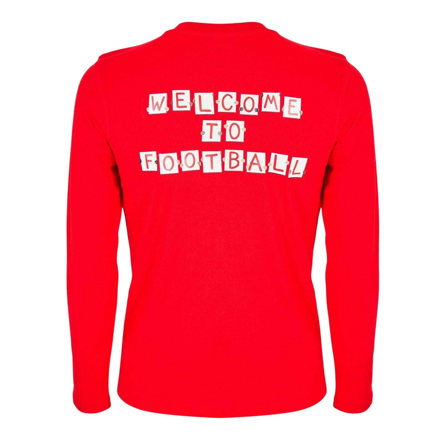 Red - Back - Puma Mens Performance Long-Sleeved T-Shirt