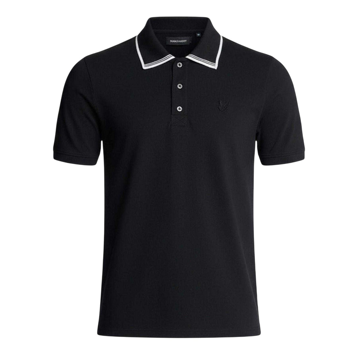 Blue - Front - Lyle & Scott Mens Logo Cotton Polo Shirt