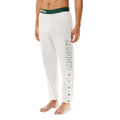 Cream - Back - Lacoste Mens Fleece Logo Lounge Pants