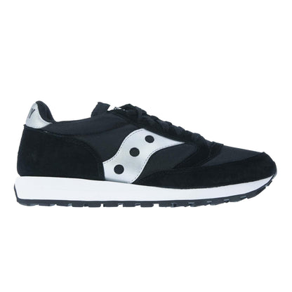 Black-Silver - Back - Saucony Mens Jazz 81 Leather Trainers