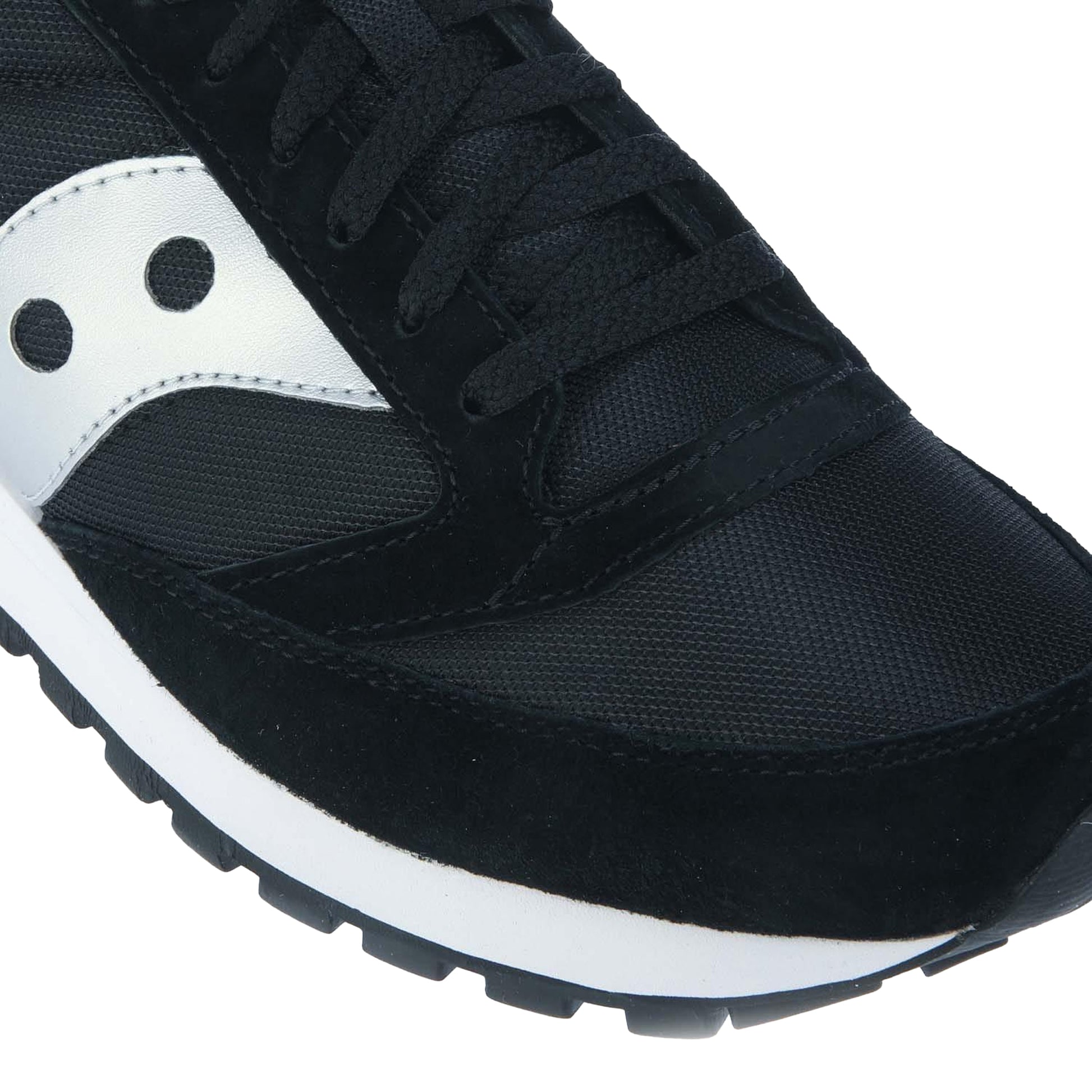 Black-Silver - Lifestyle - Saucony Mens Jazz 81 Leather Trainers