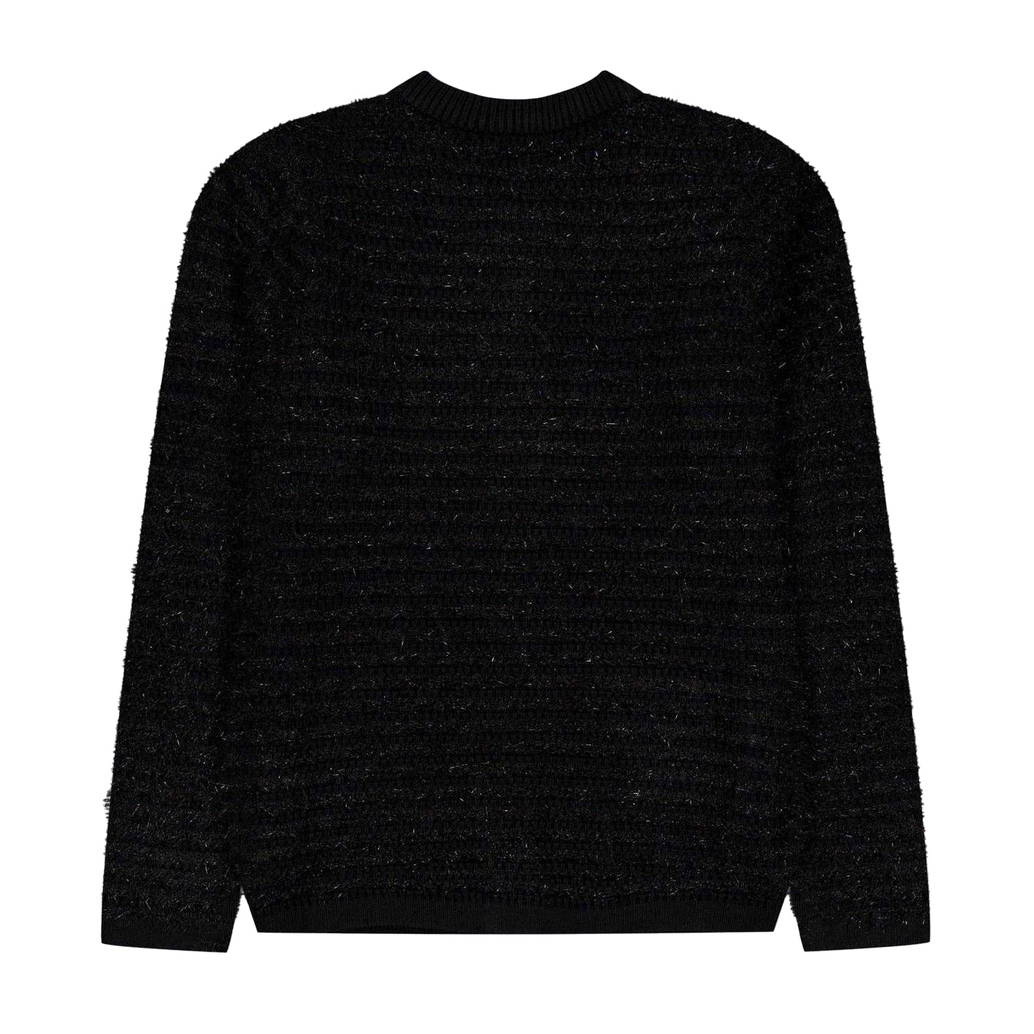 Black - Front - Biba Girls Biba Fluffy Cardigan