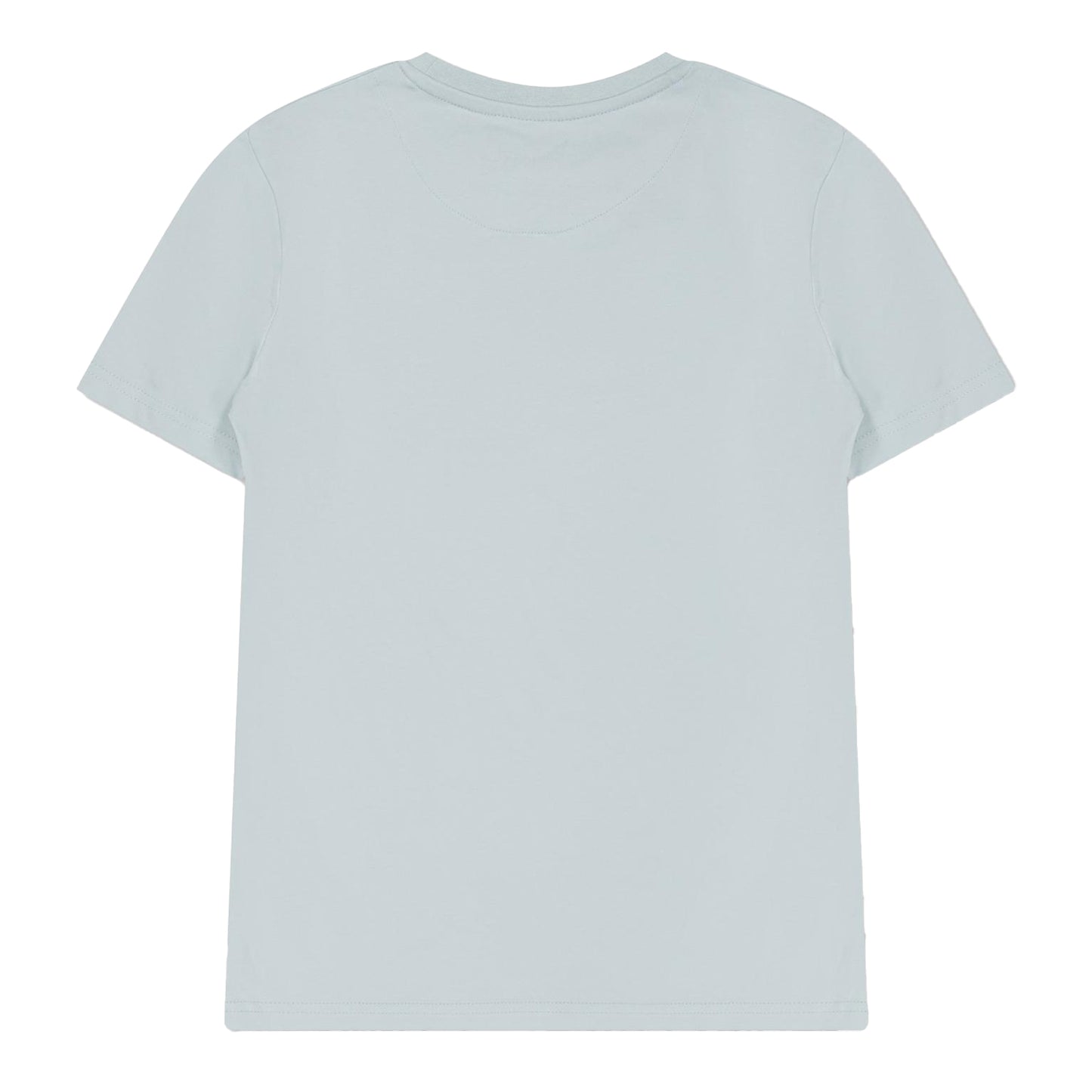 Blue - Back - Farah Childrens-Kids Logo Crew Neck T-Shirt