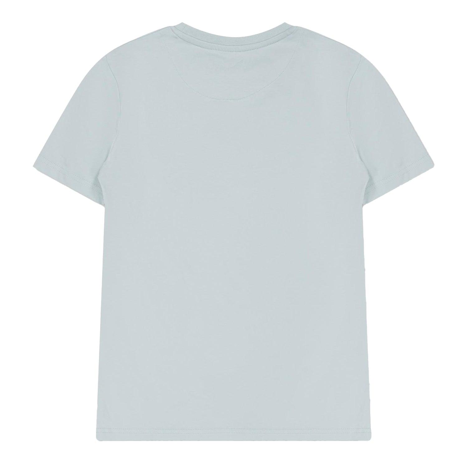 Blue - Back - Farah Childrens-Kids Logo Crew Neck T-Shirt