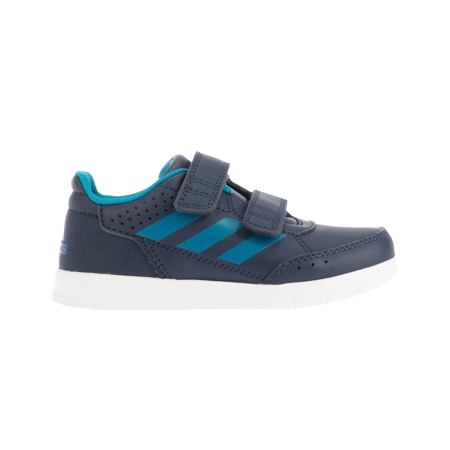 Navy - Back - Adidas Childrens-Kids Alta Sport Trainers