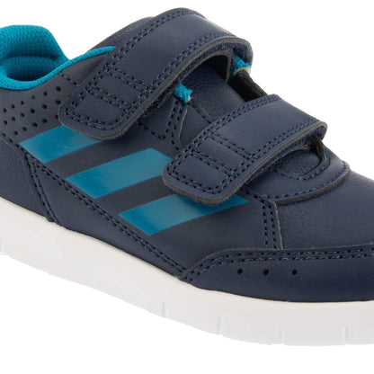 Navy - Lifestyle - Adidas Childrens-Kids Alta Sport Trainers