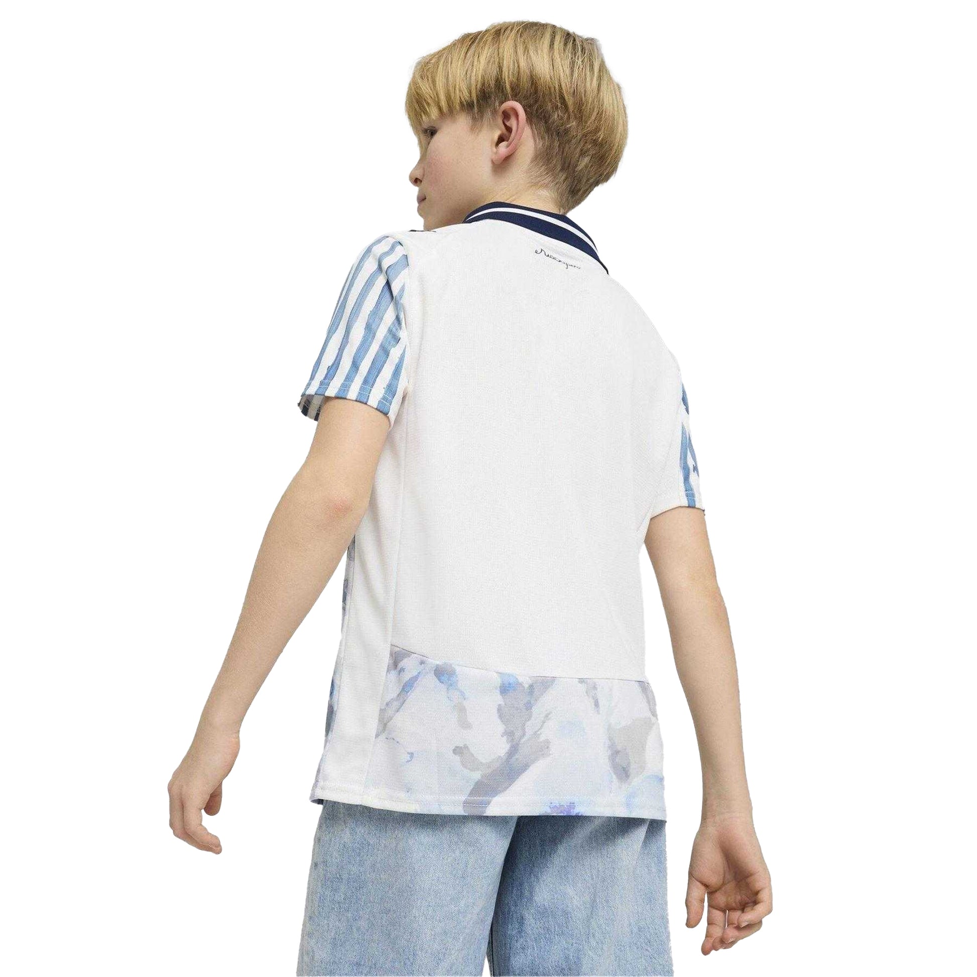White-Navy - Lifestyle - Puma Childrens-Kids CF Montreal Home Shirt