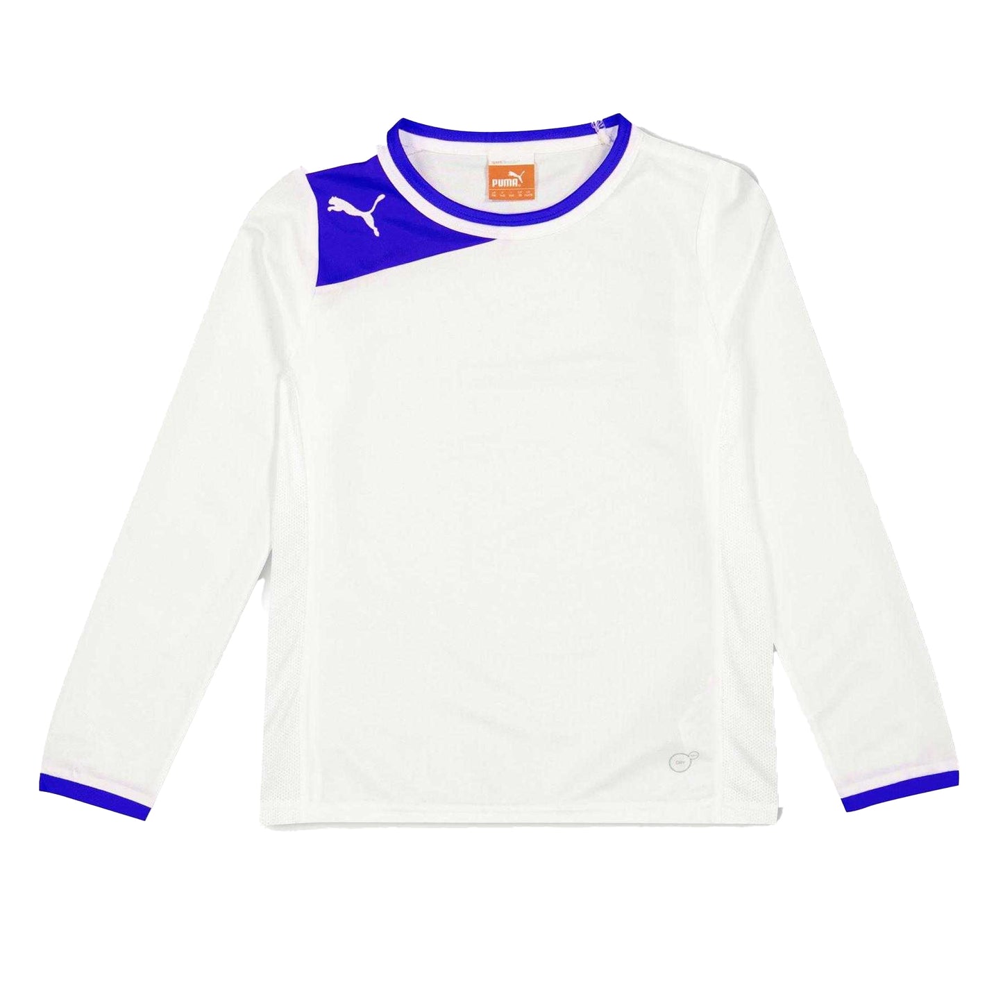 White-Blue - Front - Puma Childrens-Kids Power Cat Jersey