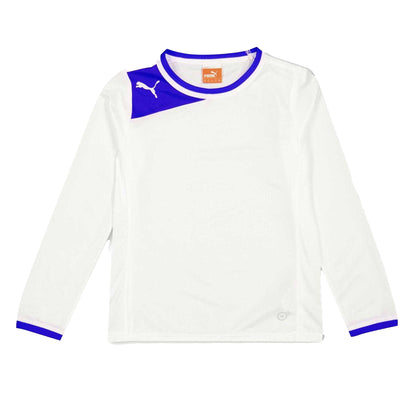 White-Blue - Front - Puma Childrens-Kids Power Cat Jersey