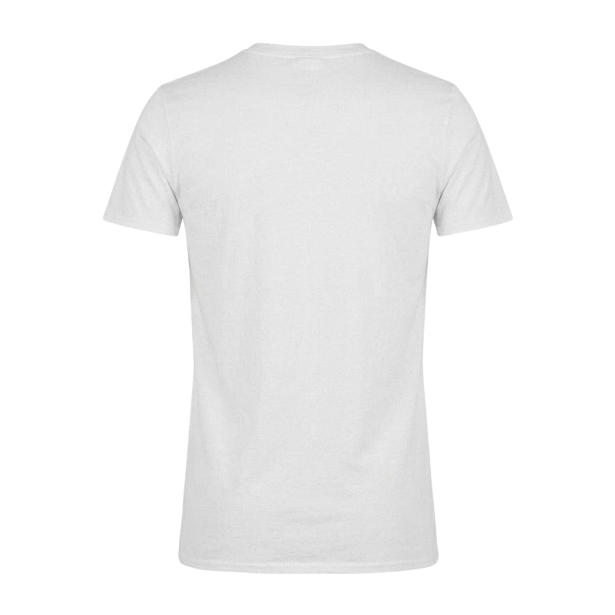 White - Back - AWD Mens Assistant Football T-Shirt