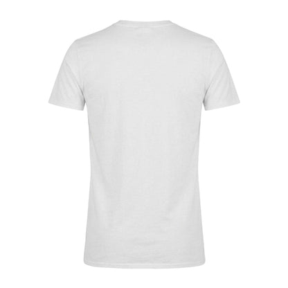 White - Back - AWD Mens Assistant Football T-Shirt