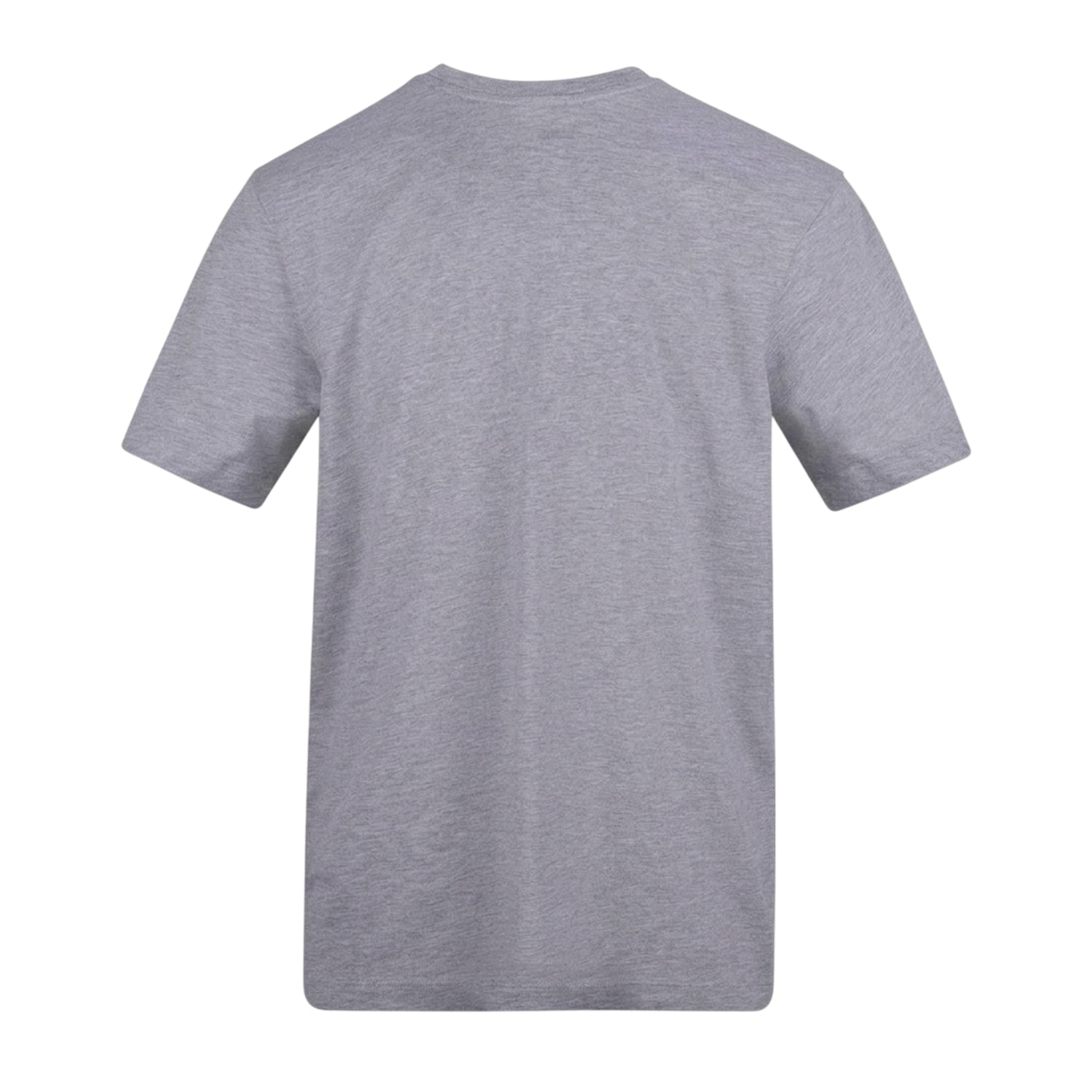 Grey - Back - AWD Mens Tuchel Cotton Regular Football T-Shirt