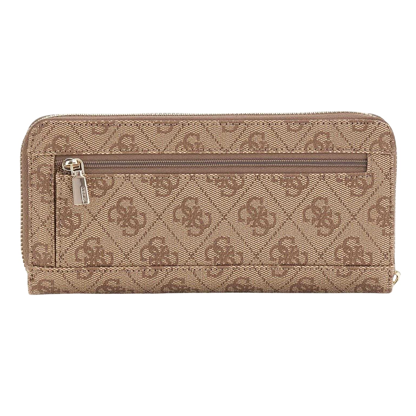 Latte - Back - Guess Monogram Wallet