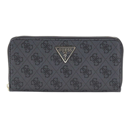 Coal - Front - Guess Monogram Wallet