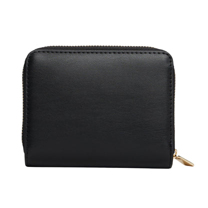 Black - Back - Tommy Hilfiger Icon Logo Leather Wallet