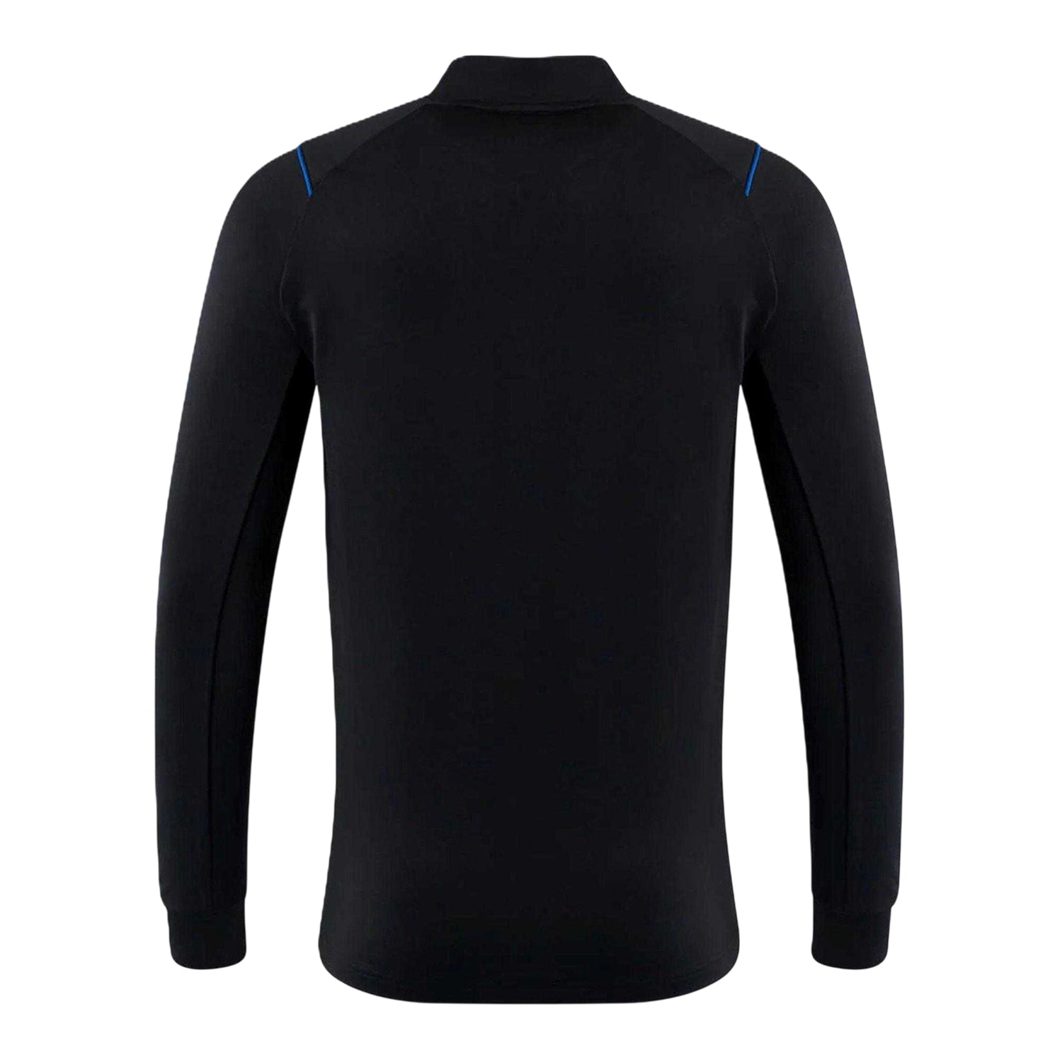 Black - Back - Castore Mens Rangers FC Quarter Zip Training Fleece Top