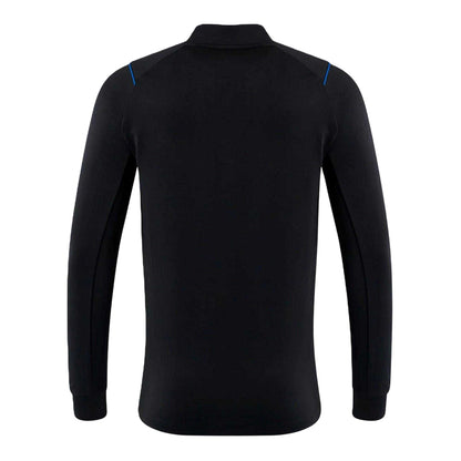 Black - Back - Castore Mens Rangers FC Quarter Zip Training Fleece Top